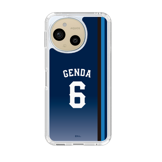 スリムプロテクションケース［ 埼玉西武ライオンズ- #6 GENDA - ビジター ］