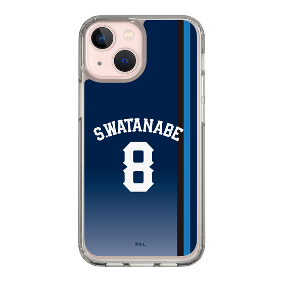スリムプロテクションケース［ 埼玉西武ライオンズ- #8 WATANABE - ビジター ］