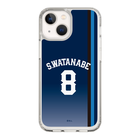 スリムプロテクションケース［ 埼玉西武ライオンズ- #8 WATANABE - ビジター ］