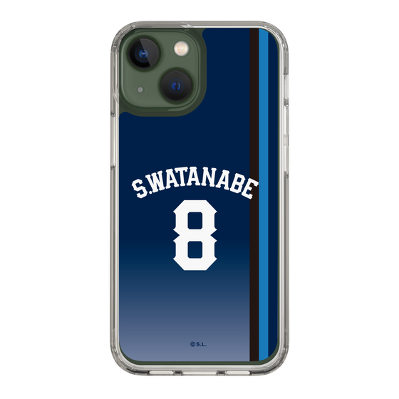 スリムプロテクションケース［ 埼玉西武ライオンズ- #8 WATANABE - ビジター ］