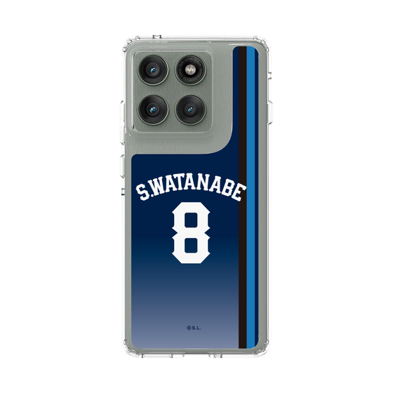 スリムプロテクションケース［ 埼玉西武ライオンズ- #8 WATANABE - ビジター ］
