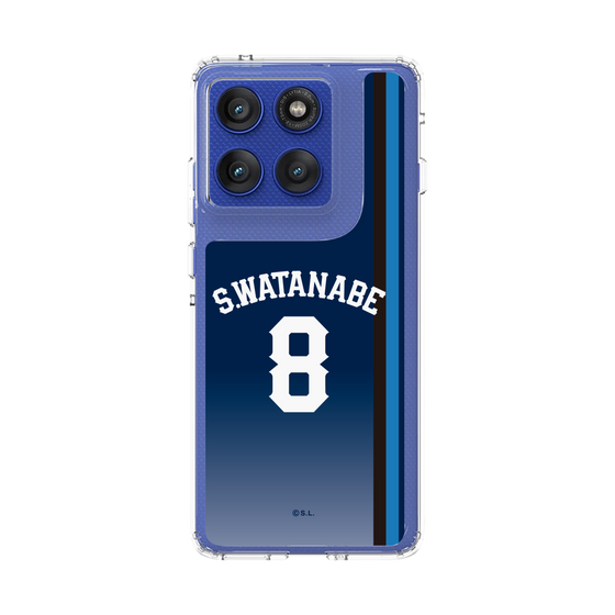 スリムプロテクションケース［ 埼玉西武ライオンズ- #8 WATANABE - ビジター ］