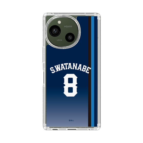 スリムプロテクションケース［ 埼玉西武ライオンズ- #8 WATANABE - ビジター ］