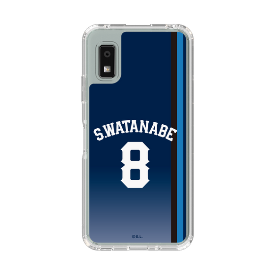 スリムプロテクションケース［ 埼玉西武ライオンズ- #8 WATANABE - ビジター ］
