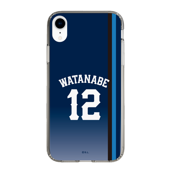 スリムプロテクションケース［ 埼玉西武ライオンズ- #12 WATANABE - ビジター ］