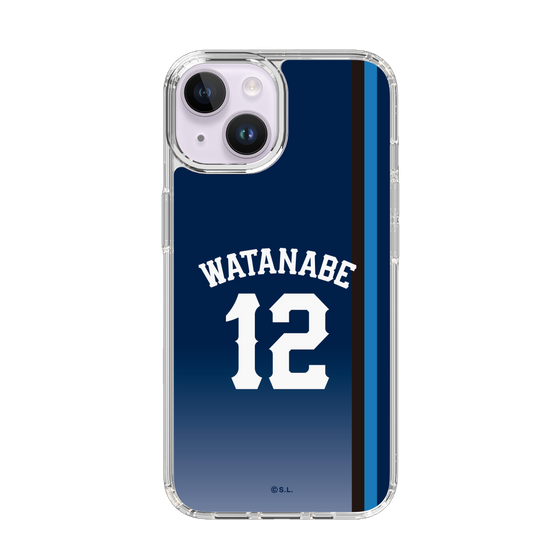 スリムプロテクションケース［ 埼玉西武ライオンズ- #12 WATANABE - ビジター ］