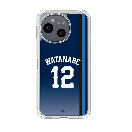 スリムプロテクションケース［ 埼玉西武ライオンズ- #12 WATANABE - ビジター ］