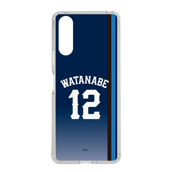 スリムプロテクションケース［ 埼玉西武ライオンズ- #12 WATANABE - ビジター ］