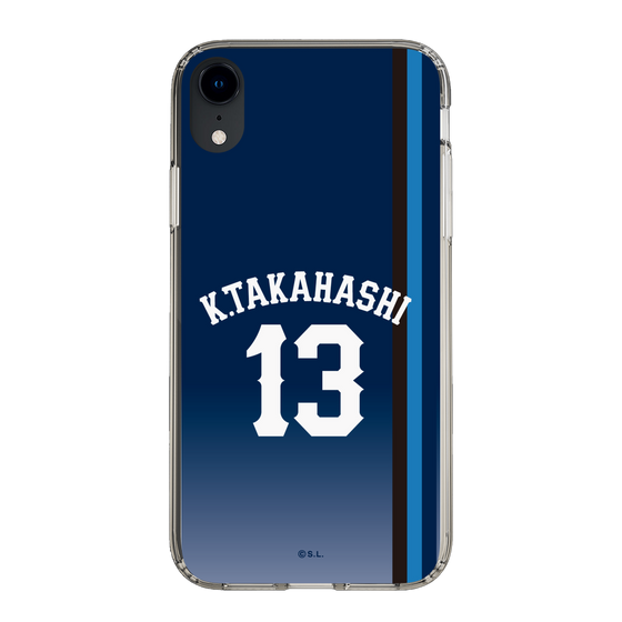 スリムプロテクションケース［ 埼玉西武ライオンズ- #13 TAKAHASHI - ビジター ］