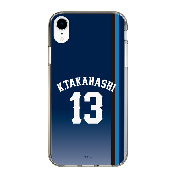 スリムプロテクションケース［ 埼玉西武ライオンズ- #13 TAKAHASHI - ビジター ］