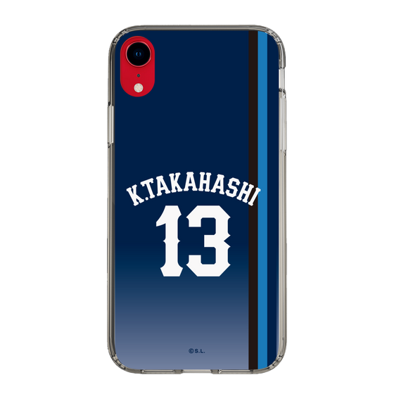 スリムプロテクションケース［ 埼玉西武ライオンズ- #13 TAKAHASHI - ビジター ］