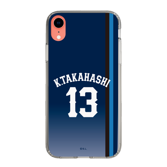 スリムプロテクションケース［ 埼玉西武ライオンズ- #13 TAKAHASHI - ビジター ］