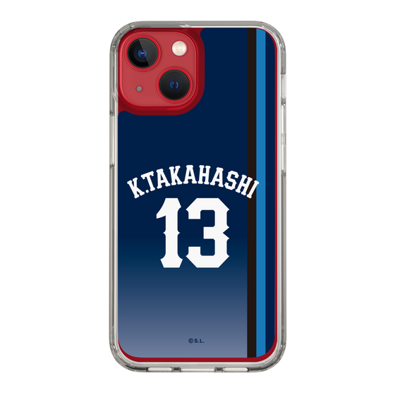 スリムプロテクションケース［ 埼玉西武ライオンズ- #13 TAKAHASHI - ビジター ］