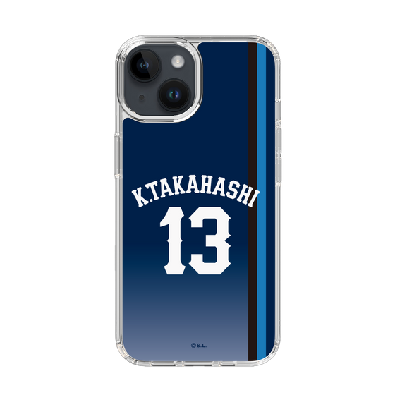 スリムプロテクションケース［ 埼玉西武ライオンズ- #13 TAKAHASHI - ビジター ］