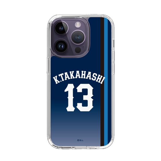 スリムプロテクションケース［ 埼玉西武ライオンズ- #13 TAKAHASHI - ビジター ］