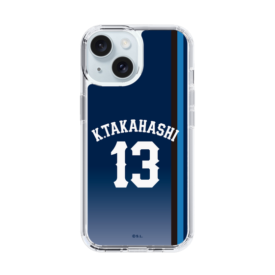 スリムプロテクションケース［ 埼玉西武ライオンズ- #13 TAKAHASHI - ビジター ］