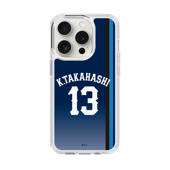 スリムプロテクションケース［ 埼玉西武ライオンズ- #13 TAKAHASHI - ビジター ］