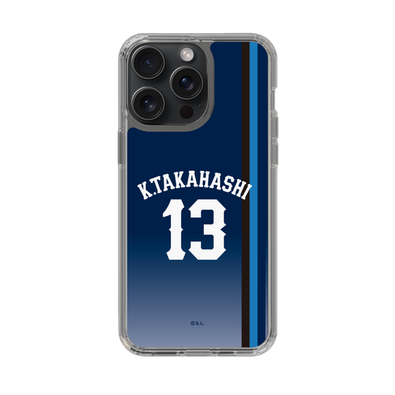スリムプロテクションケース［ 埼玉西武ライオンズ- #13 TAKAHASHI - ビジター ］