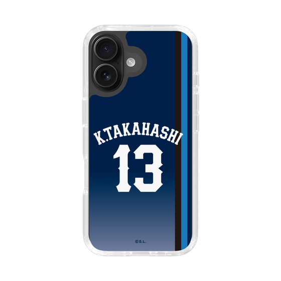 スリムプロテクションケース［ 埼玉西武ライオンズ- #13 TAKAHASHI - ビジター ］