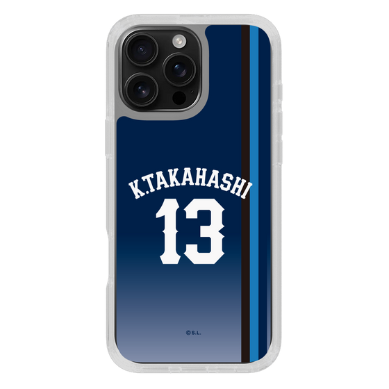 スリムプロテクションケース［ 埼玉西武ライオンズ- #13 TAKAHASHI - ビジター ］