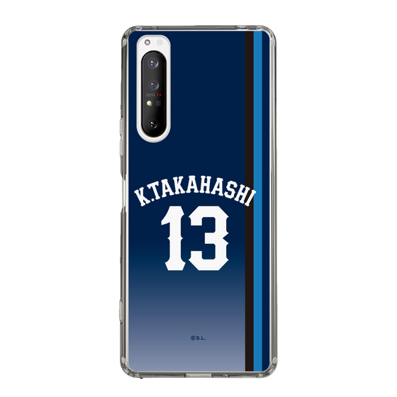 スリムプロテクションケース［ 埼玉西武ライオンズ- #13 TAKAHASHI - ビジター ］