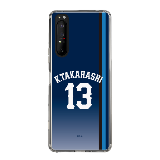 スリムプロテクションケース［ 埼玉西武ライオンズ- #13 TAKAHASHI - ビジター ］