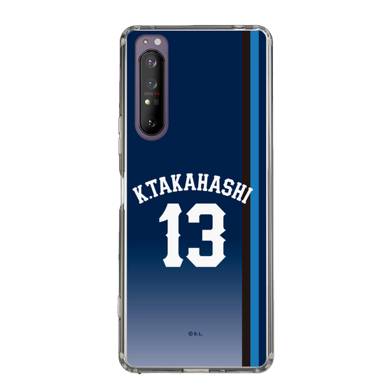 スリムプロテクションケース［ 埼玉西武ライオンズ- #13 TAKAHASHI - ビジター ］