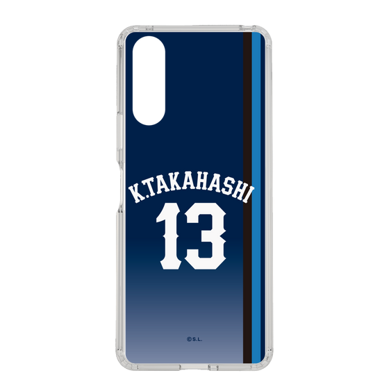 スリムプロテクションケース［ 埼玉西武ライオンズ- #13 TAKAHASHI - ビジター ］