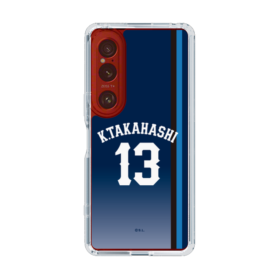 スリムプロテクションケース［ 埼玉西武ライオンズ- #13 TAKAHASHI - ビジター ］