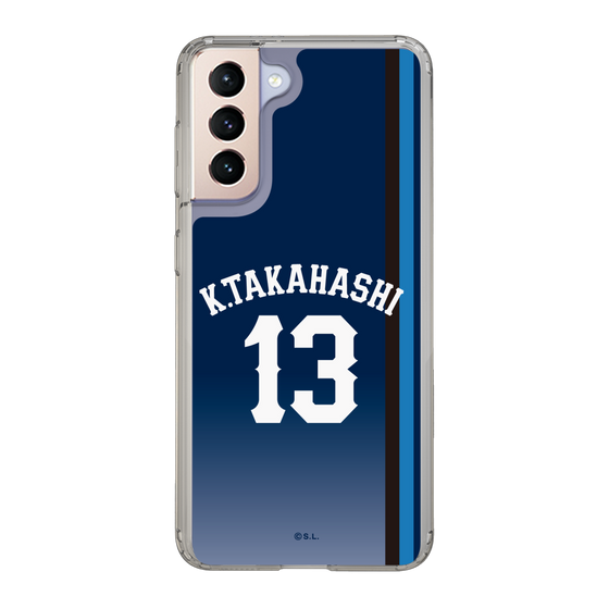 スリムプロテクションケース［ 埼玉西武ライオンズ- #13 TAKAHASHI - ビジター ］
