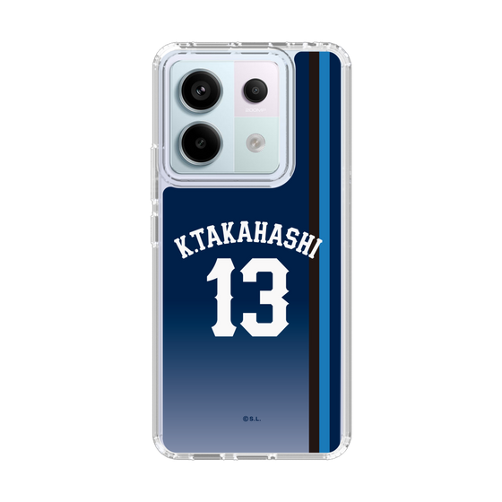 スリムプロテクションケース［ 埼玉西武ライオンズ- #13 TAKAHASHI - ビジター ］