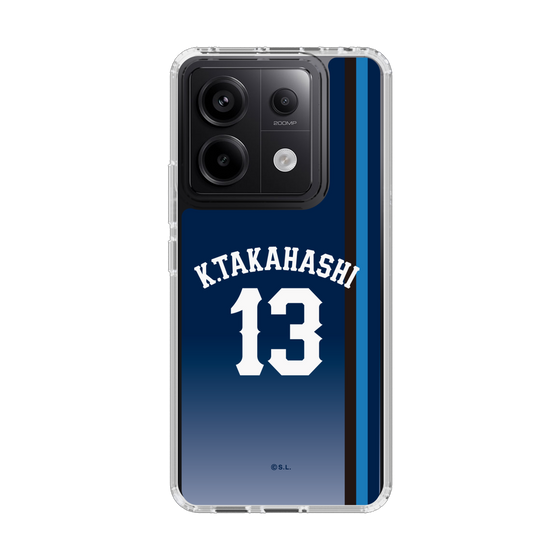 スリムプロテクションケース［ 埼玉西武ライオンズ- #13 TAKAHASHI - ビジター ］