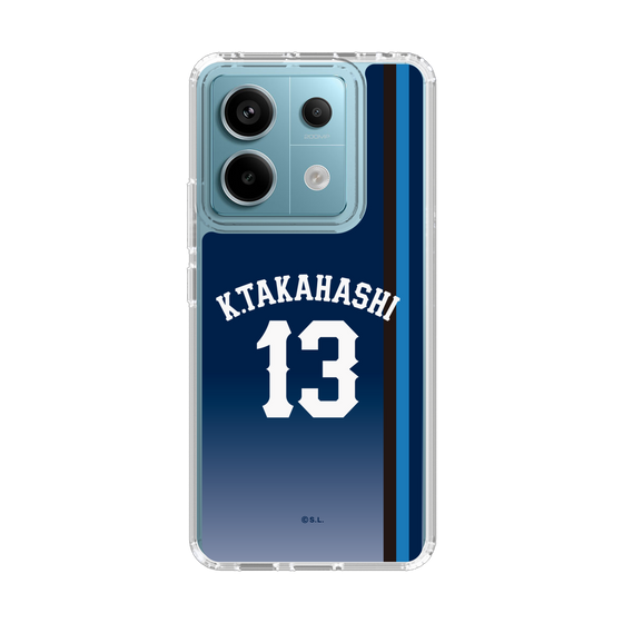 スリムプロテクションケース［ 埼玉西武ライオンズ- #13 TAKAHASHI - ビジター ］