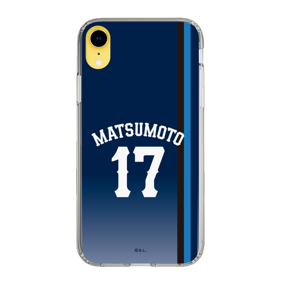 スリムプロテクションケース［ 埼玉西武ライオンズ- #17 MATSUMOTO - ビジター ］