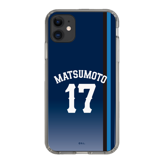 スリムプロテクションケース［ 埼玉西武ライオンズ- #17 MATSUMOTO - ビジター ］