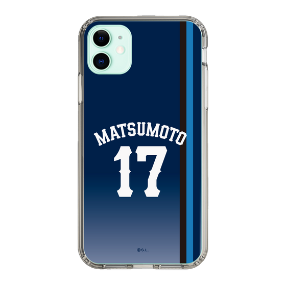 スリムプロテクションケース［ 埼玉西武ライオンズ- #17 MATSUMOTO - ビジター ］