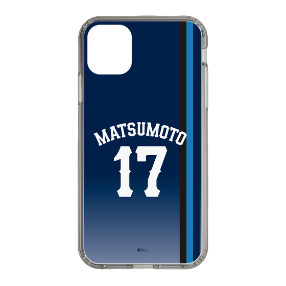 スリムプロテクションケース［ 埼玉西武ライオンズ- #17 MATSUMOTO - ビジター ］