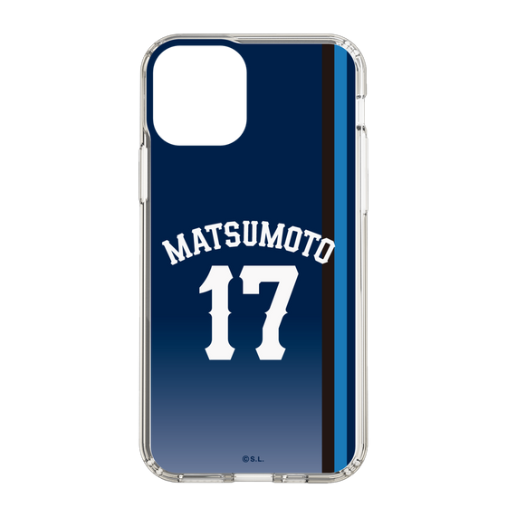 スリムプロテクションケース［ 埼玉西武ライオンズ- #17 MATSUMOTO - ビジター ］