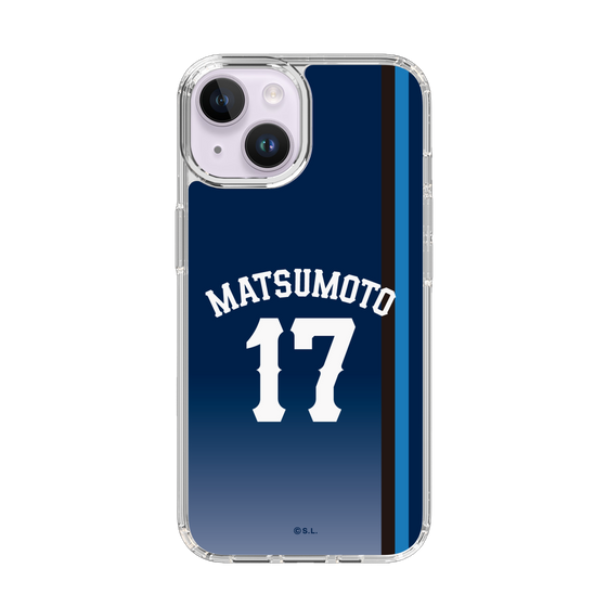 スリムプロテクションケース［ 埼玉西武ライオンズ- #17 MATSUMOTO - ビジター ］