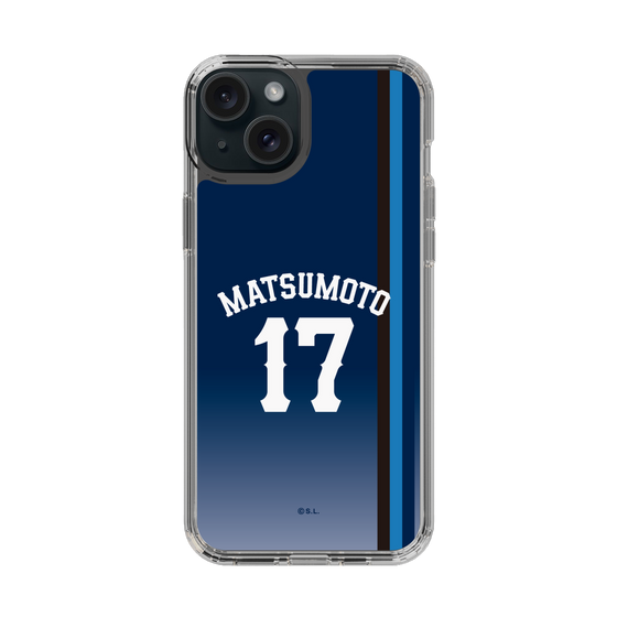 スリムプロテクションケース［ 埼玉西武ライオンズ- #17 MATSUMOTO - ビジター ］