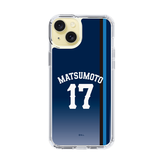 スリムプロテクションケース［ 埼玉西武ライオンズ- #17 MATSUMOTO - ビジター ］