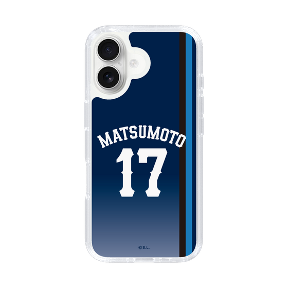 スリムプロテクションケース［ 埼玉西武ライオンズ- #17 MATSUMOTO - ビジター ］