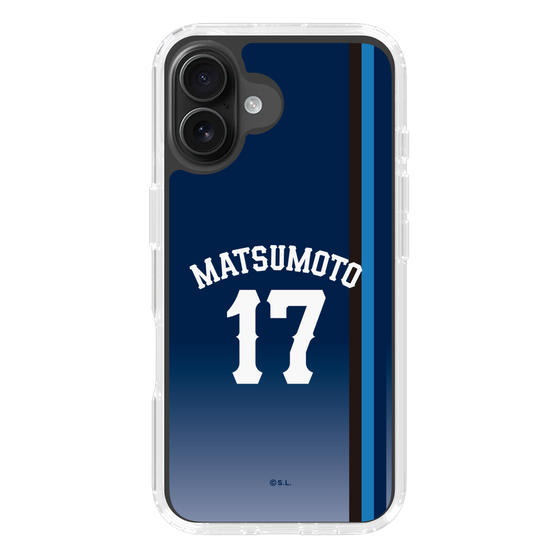 スリムプロテクションケース［ 埼玉西武ライオンズ- #17 MATSUMOTO - ビジター ］