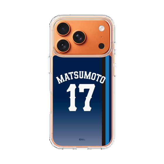 スリムプロテクションケース［ 埼玉西武ライオンズ- #17 MATSUMOTO - ビジター ］