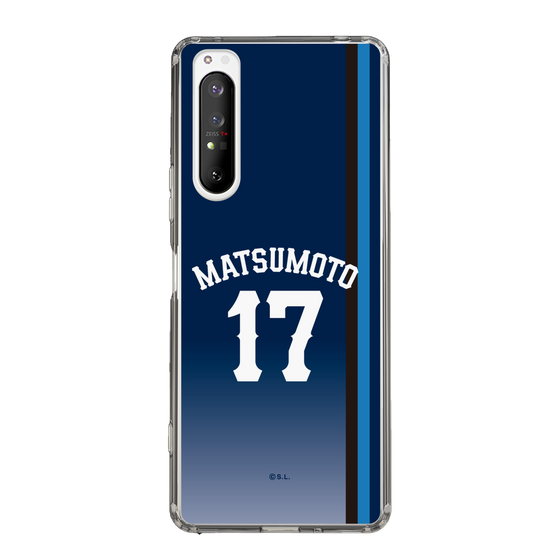 スリムプロテクションケース［ 埼玉西武ライオンズ- #17 MATSUMOTO - ビジター ］