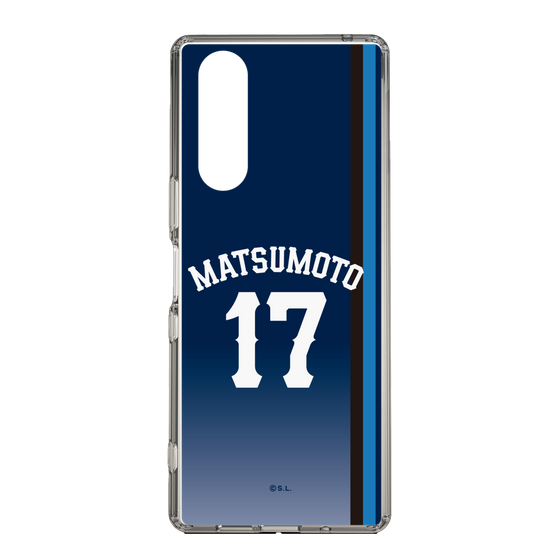 スリムプロテクションケース［ 埼玉西武ライオンズ- #17 MATSUMOTO - ビジター ］