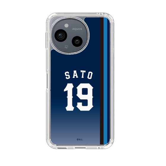 スリムプロテクションケース［ 埼玉西武ライオンズ- #19 SATO - ビジター ］