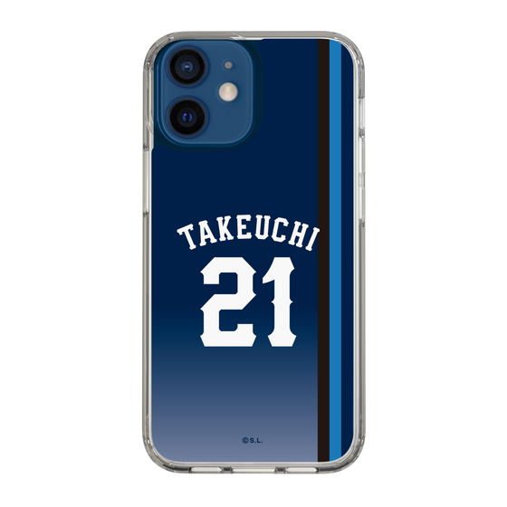 スリムプロテクションケース［ 埼玉西武ライオンズ- #21 TAKEUCHI - ビジター ］