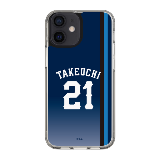 スリムプロテクションケース［ 埼玉西武ライオンズ- #21 TAKEUCHI - ビジター ］