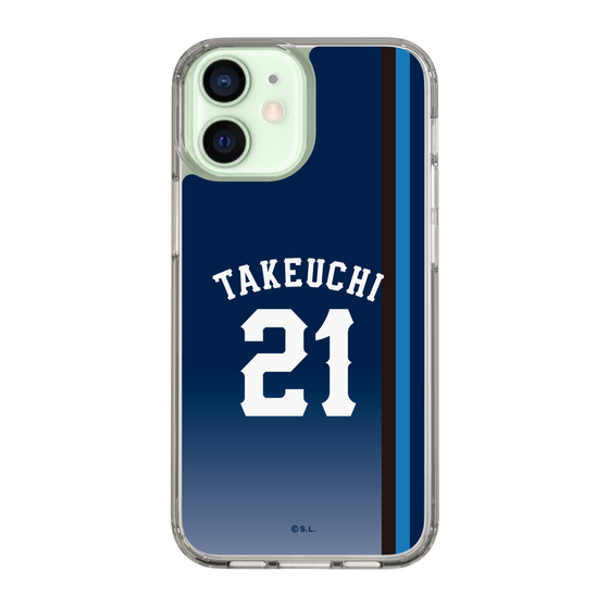 スリムプロテクションケース［ 埼玉西武ライオンズ- #21 TAKEUCHI - ビジター ］